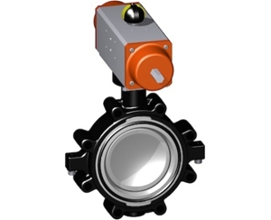 242型凸耳式蝶閥， 不帶手動(dòng)手柄、GF蝶閥 氣動(dòng)蝶閥