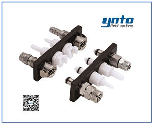 Multi–Mount 多管道面板系列接頭,CPC塑料快速接頭 Multi-Mount Series